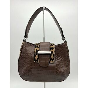 Impulse by Sharif Brown Genuine‎ Leather Handbag